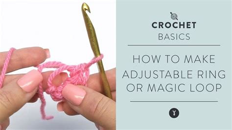 adjustable crochet ring|how to make adjustable ring.